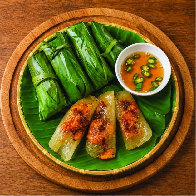 Bánh bột lọc gói lá
