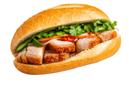 Bánh mì: Thịt nướng